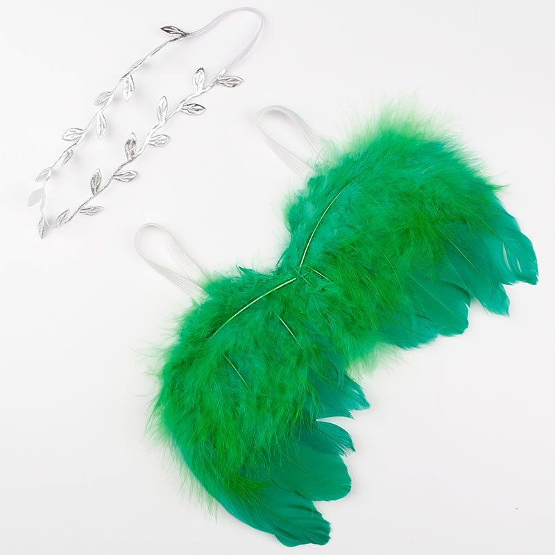 Newbornx Photography Props White Angel Wing Baby - Image 4