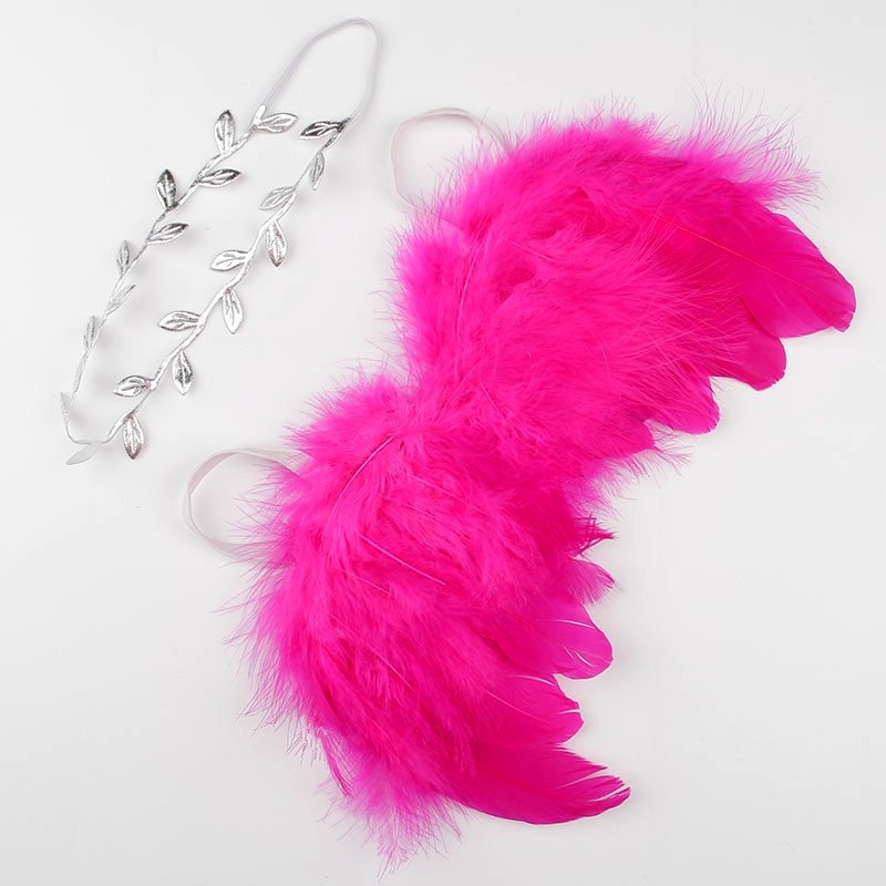 Newbornx Photography Props White Angel Wing Baby - Image 5