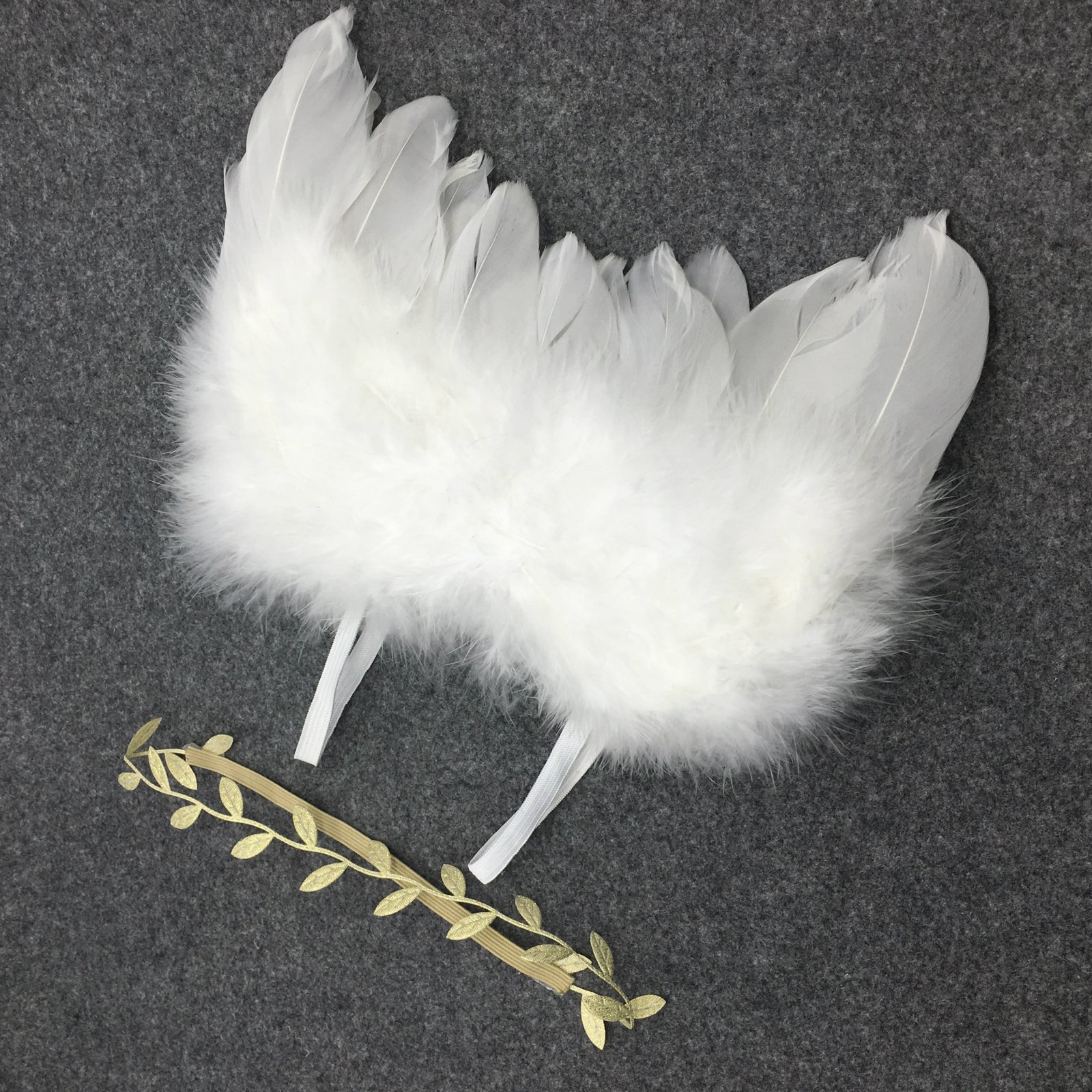Newbornx Photography Props White Angel Wing Baby - Image 6